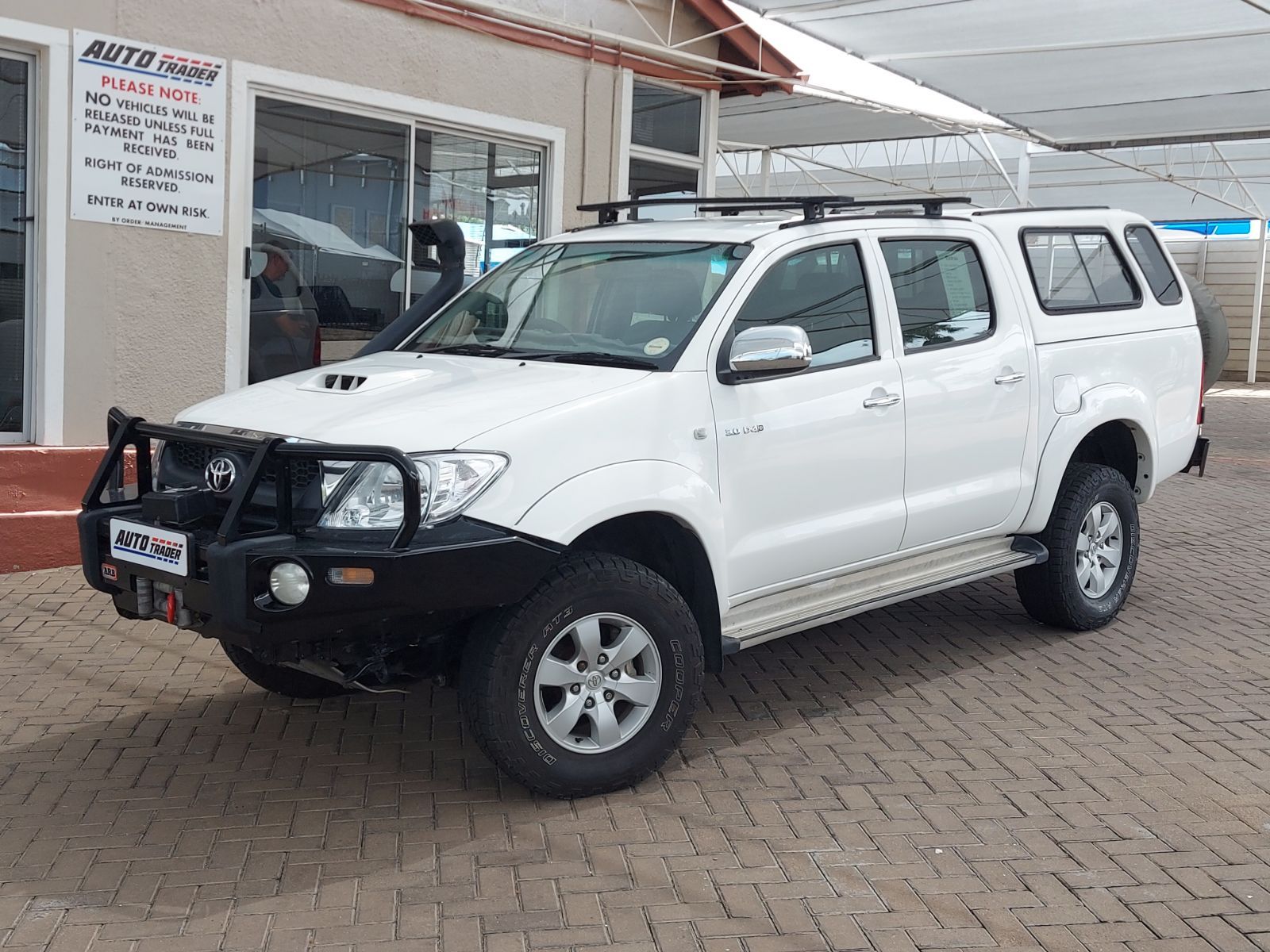 Toyota Hilux D4D in Namibia