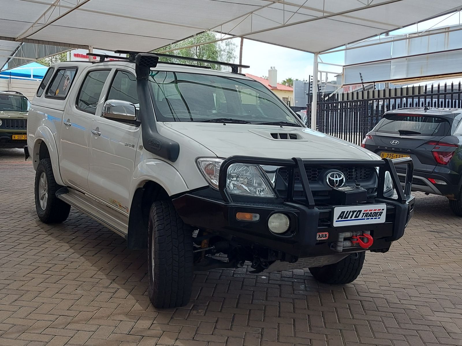 Toyota Hilux D4D in Namibia