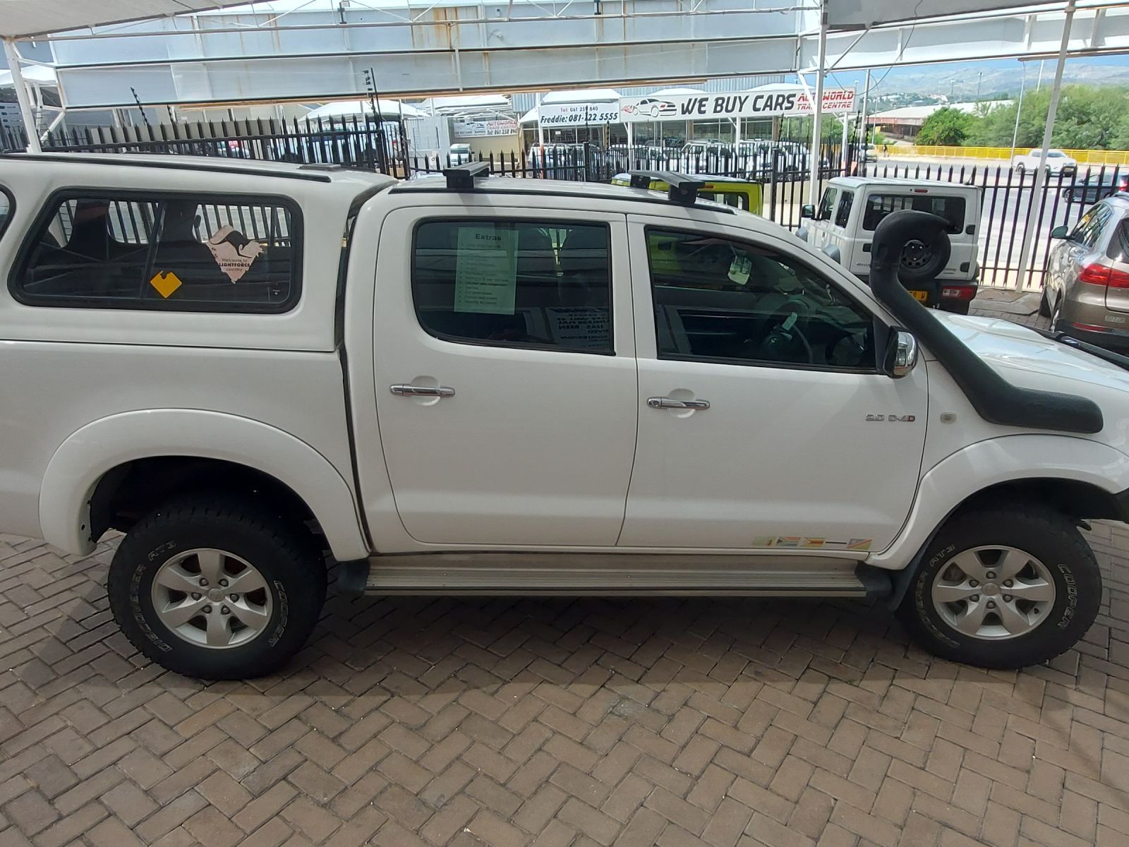 Toyota Hilux D4D in Namibia