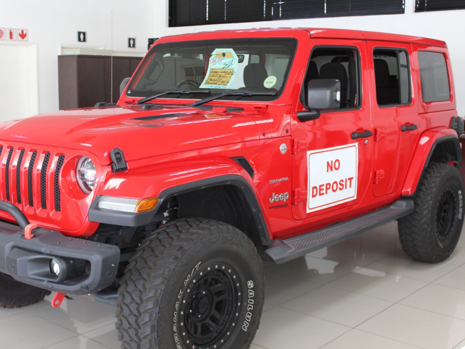 Jeep 3.6 V6 Wrangler Sahara Unlimited in Namibia